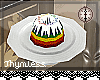Mini Rainbow Bundt Cakes