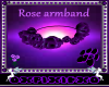 purple rose armband
