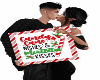 Christmas kiss + sign 1