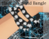 *BS* Blck Diamond Bangle