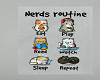 nerds kitty poster