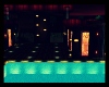 Resort Pool Blue Night