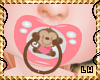 [LW]Girl Monkey Pacifier