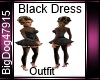 [BD] Black Dress Outfit