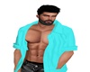 Teal Open Shirt