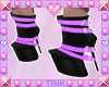 Strapped Boots | Purple