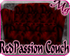red passion couch
