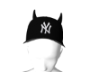 NY CAP WITH HORNS
