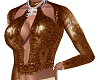 Glamour Brown Blouse
