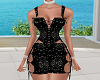 Corset Black Glitter Fit