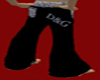 {ds} D&G Pants black