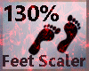Feet Scaler 130%