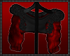 Red&Black Fur Coat