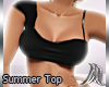 [M] Summer Top Black