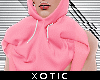 Boyfriend Hoodie Pink