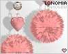 Pink Heart PomPoms