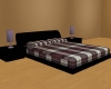 plaid bed