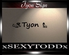 S.T TYON SIGN