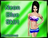 Neon Blue Skirt