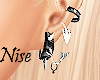 |N| Jagged Earrings