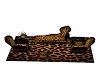 Vintage Leopard Couch Se