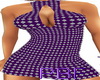 PBF*Purple Diamond Dress