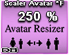 Scaler Avatar *F 250%