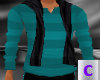 Teal Relax Sweater 