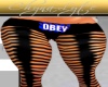 CL$ OBEY RIPPED BLUE XXL
