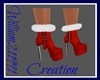 Red Santa Boots
