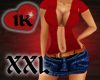 !!1K DESIRE RED XXL
