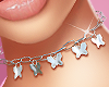 M| Butterfly Choker Neck