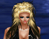 BLACK/GOLD HAIR