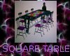 Dub Elec Square Table wc
