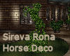 Sireva Garden Horse Deco