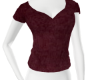 Worn Brown Open Back T
