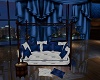 Modern Blue Bed w/poses