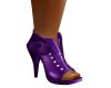 B.F Studded Boots Purple