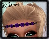 {C}Purple Rose Headband