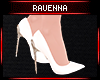 R. Valencia White Pumps