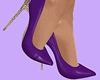 Purple Cocktail Heels