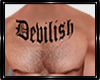 *MM* Devilish chest tat