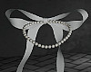 ® Ribbon Necklace White