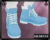 B! WInter Blue Boots