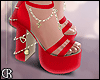 [RC]Ruche-Heels-Red