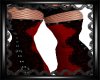 BB|Red/Blk Laced Flr RLL