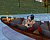 Romance in the boat