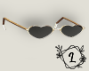 L. Hearts glasses