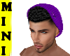 Purple Hat/Black Hair M