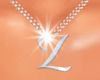 Necklace Letter Z Female
